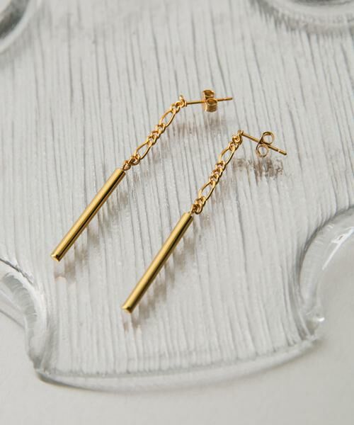 SMELLY / スメリー ピアス・イヤリング | SMELLY so’　cylindrical pierce | 詳細1