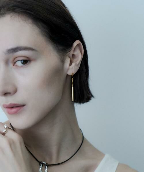 SMELLY / スメリー ピアス・イヤリング | SMELLY so’　cylindrical pierce | 詳細2