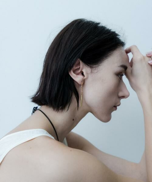 SMELLY / スメリー ピアス・イヤリング | SMELLY so’　cylindrical pierce | 詳細4