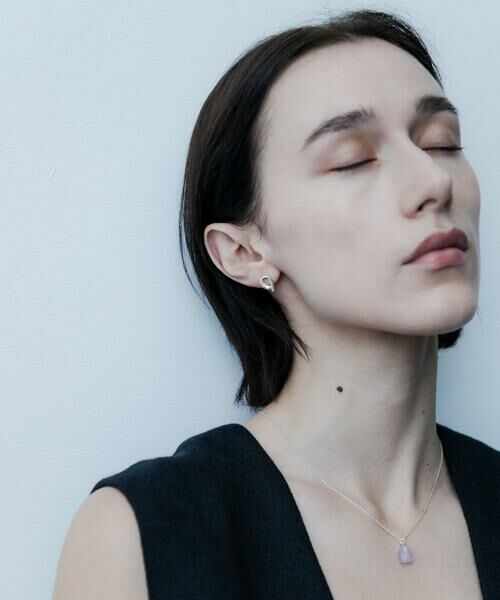 SMELLY / スメリー ピアス・イヤリング | SMELLY so’　asymmetric solid pierce | 詳細5