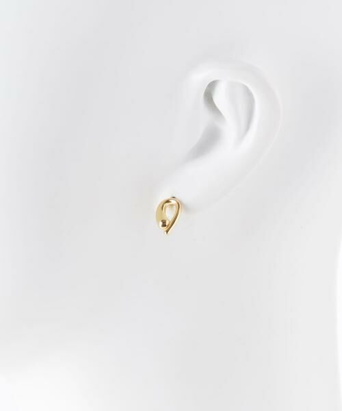 SMELLY / スメリー ピアス・イヤリング | SMELLY so’　asymmetric solid pierce | 詳細8