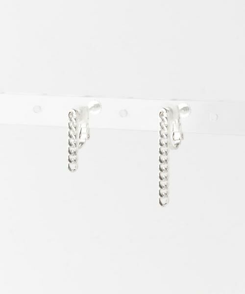 SMELLY / スメリー ピアス・イヤリング | SMELLY so’　asymmetry chain earring | 詳細8