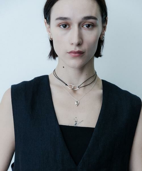 SMELLY / スメリー ネックレス・ペンダント・チョーカー | SMELLY so’　twin drop cord necklace | 詳細12