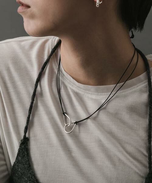 SMELLY / スメリー ネックレス・ペンダント・チョーカー | SMELLY so’　twin drop cord necklace | 詳細2