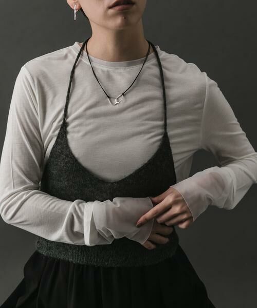 SMELLY / スメリー ネックレス・ペンダント・チョーカー | SMELLY so’　twin drop cord necklace | 詳細3