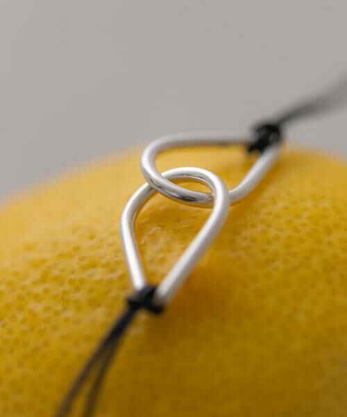 SMELLY / スメリー ネックレス・ペンダント・チョーカー | SMELLY so’　twin drop cord necklace | 詳細7