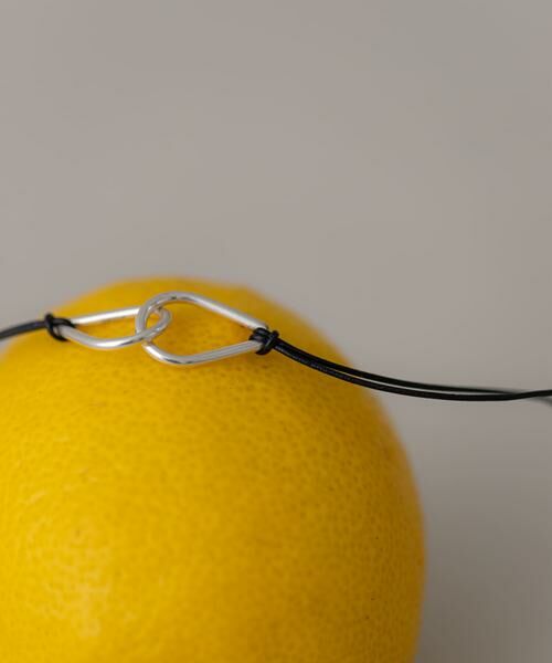 SMELLY / スメリー ネックレス・ペンダント・チョーカー | SMELLY so’　twin drop cord necklace | 詳細8