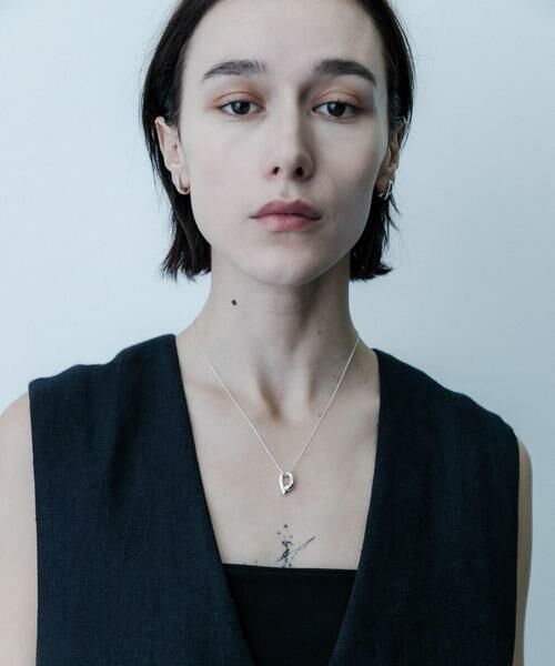 SMELLY / スメリー ネックレス・ペンダント・チョーカー | SMELLY so’　asymmetric solid necklace | 詳細4