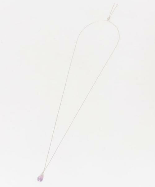 SMELLY / スメリー ネックレス・ペンダント・チョーカー | SMELLY so’　amethyst slide necklace | 詳細9