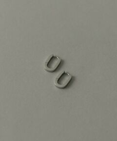 SMELLY / スメリー ピアス・イヤリング | ステンレスオーバルワンタッチフープピアス