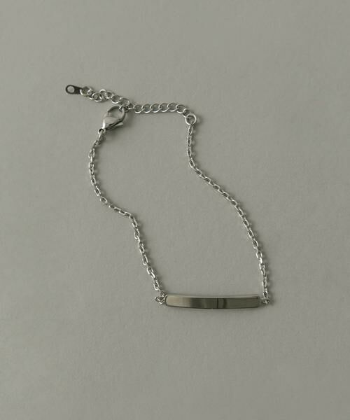 SMELLY / スメリー ブレスレット・バングル | ステンレスプレートチェーンブレスレット | 詳細1