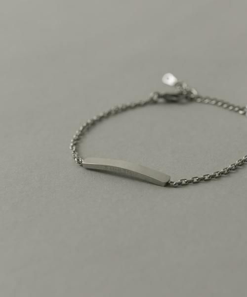 SMELLY / スメリー ブレスレット・バングル | ステンレスプレートチェーンブレスレット | 詳細2