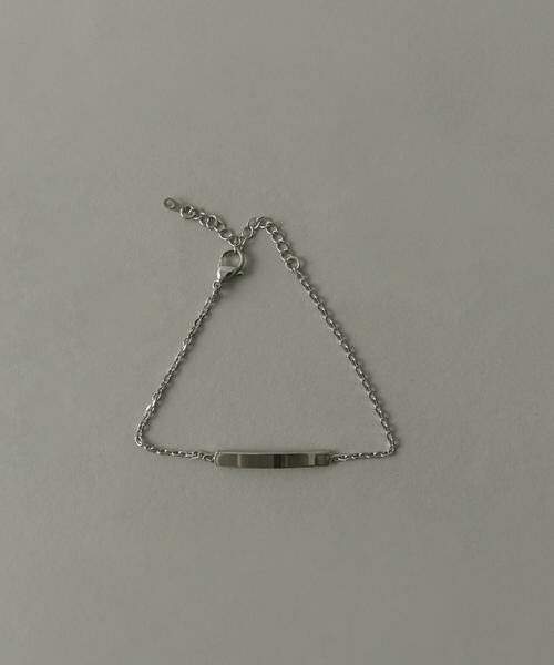 SMELLY / スメリー ブレスレット・バングル | ステンレスプレートチェーンブレスレット | 詳細4