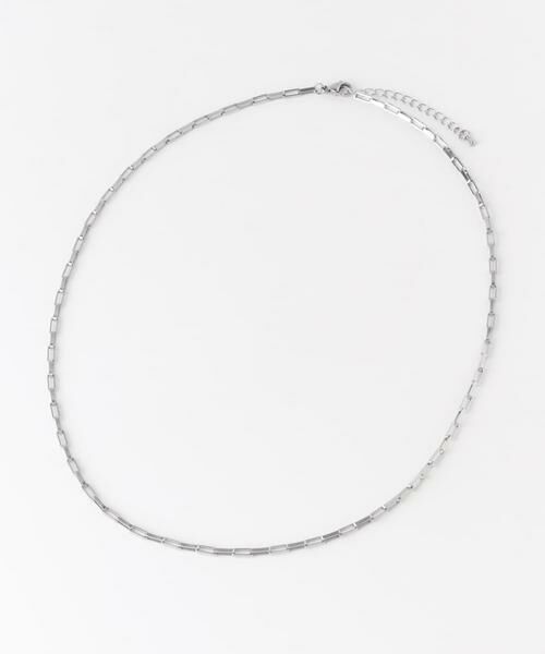 SMELLY / スメリー ネックレス・ペンダント・チョーカー | ステンレススクエアチェーンネックレス | 詳細3