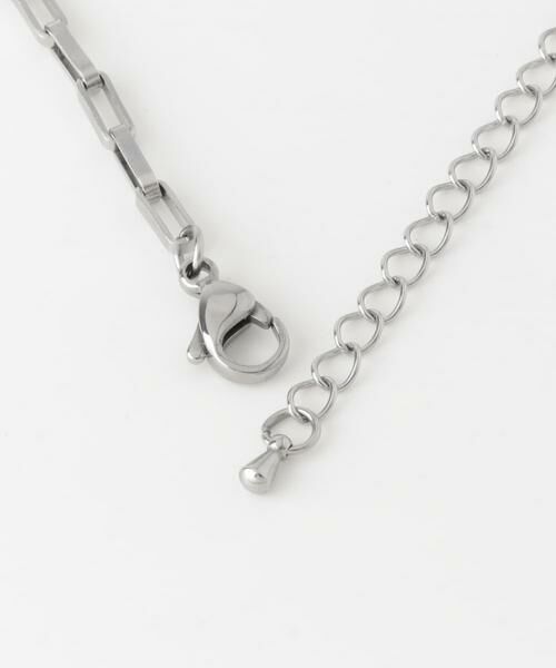 SMELLY / スメリー ネックレス・ペンダント・チョーカー | ステンレススクエアチェーンネックレス | 詳細5