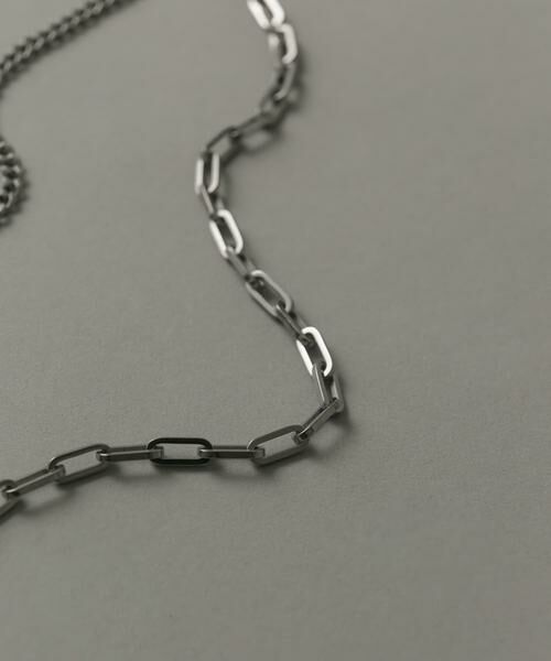 SMELLY / スメリー ネックレス・ペンダント・チョーカー | ステンレスオーバルキリカエチェーンネックレス | 詳細3