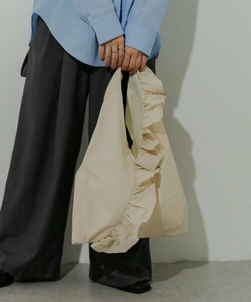 SMELLY / スメリー トートバッグ | カシュクールフリルトート | 詳細3