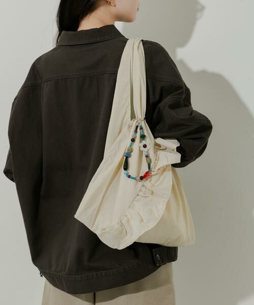 SMELLY / スメリー トートバッグ | カシュクールフリルトート | 詳細5