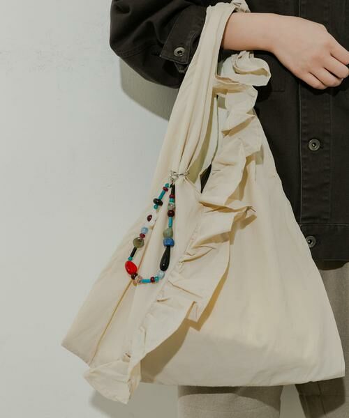 SMELLY / スメリー トートバッグ | カシュクールフリルトート | 詳細7