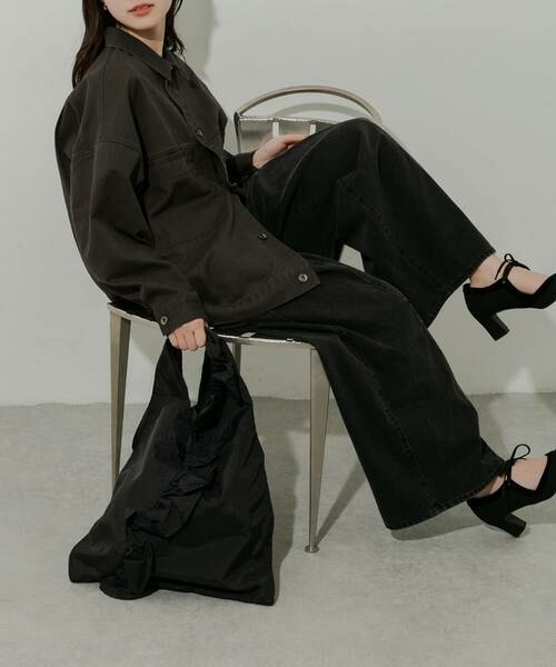 SMELLY / スメリー トートバッグ | カシュクールフリルトート | 詳細19