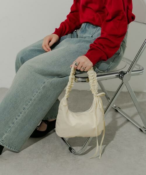 SMELLY / スメリー ハンドバッグ | ギャザーワンハンドルバッグ | 詳細7