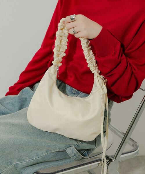 SMELLY / スメリー ハンドバッグ | ギャザーワンハンドルバッグ | 詳細9
