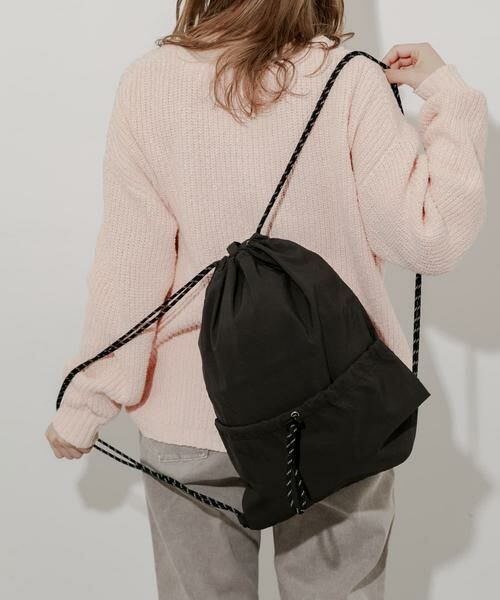 SMELLY / スメリー リュック・バックパック | ドロストポケットナップサック | 詳細1
