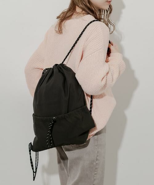 SMELLY / スメリー リュック・バックパック | ドロストポケットナップサック | 詳細2
