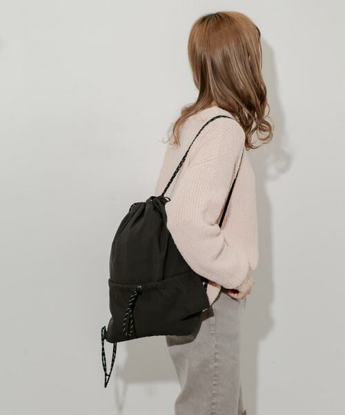 SMELLY / スメリー リュック・バックパック | ドロストポケットナップサック | 詳細3