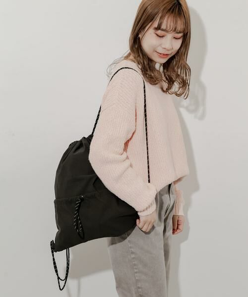 SMELLY / スメリー リュック・バックパック | ドロストポケットナップサック | 詳細4