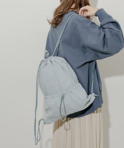 SMELLY / スメリー リュック・バックパック | ドロストポケットナップサック | 詳細12