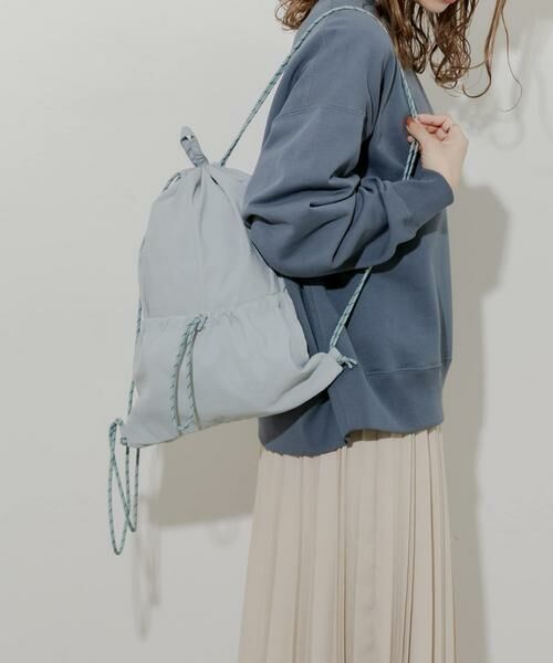 SMELLY / スメリー リュック・バックパック | ドロストポケットナップサック | 詳細13