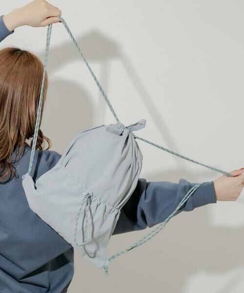 SMELLY / スメリー リュック・バックパック | ドロストポケットナップサック | 詳細14