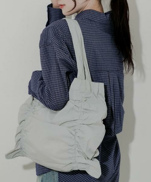 SMELLY / スメリー トートバッグ | ナイロンギャザートート | 詳細1