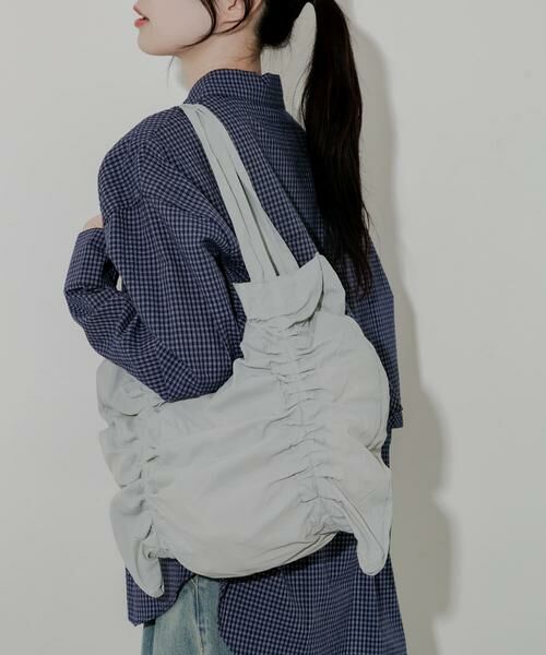 SMELLY / スメリー トートバッグ | ナイロンギャザートート | 詳細2