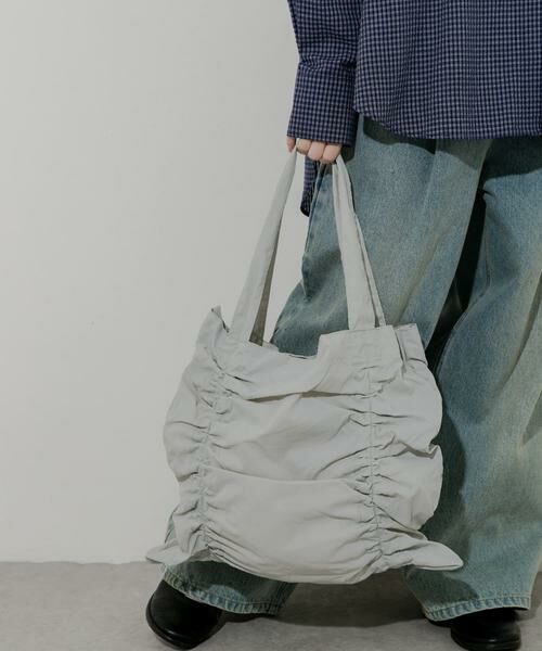 SMELLY / スメリー トートバッグ | ナイロンギャザートート | 詳細3