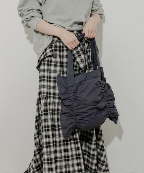 SMELLY / スメリー トートバッグ | ナイロンギャザートート | 詳細13