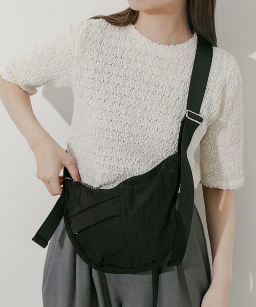 SMELLY / スメリー ショルダーバッグ | ハーフムーンナイロンショルダー | 詳細8