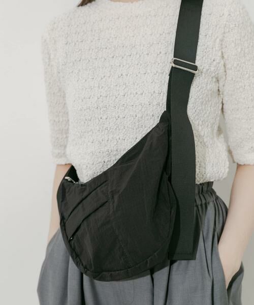 SMELLY / スメリー ショルダーバッグ | ハーフムーンナイロンショルダー | 詳細10