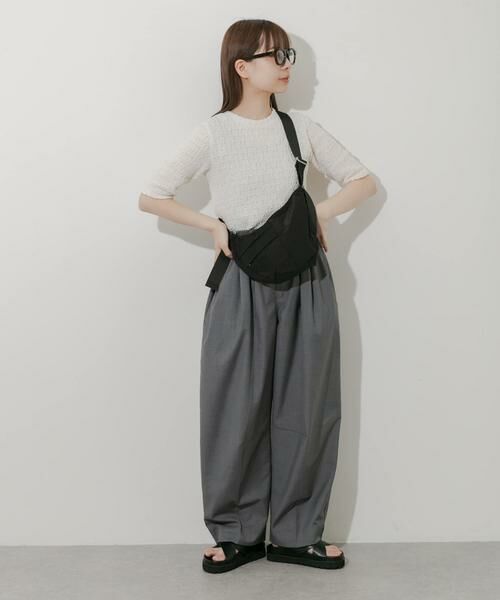 SMELLY / スメリー ショルダーバッグ | ハーフムーンナイロンショルダー | 詳細13