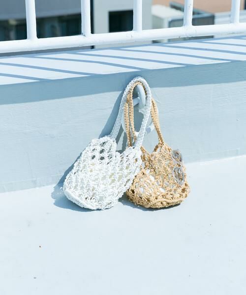 SMELLY / スメリー ハンドバッグ | マクラメバッグ | 詳細5
