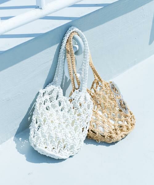 SMELLY / スメリー ハンドバッグ | マクラメバッグ | 詳細6