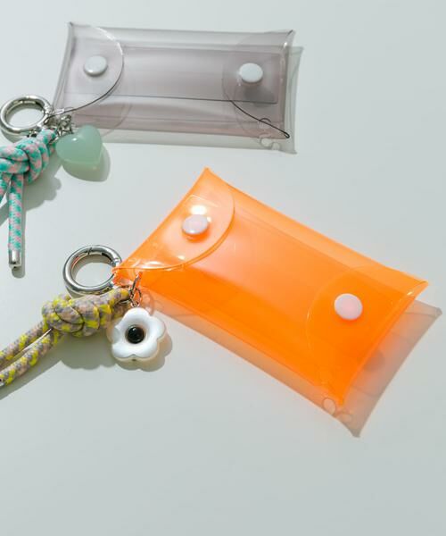 SMELLY / スメリー ポーチ | チャームセットクリアポーチ | 詳細5