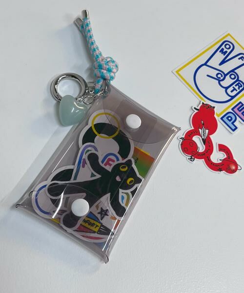 SMELLY / スメリー ポーチ | チャームセットクリアポーチ | 詳細15