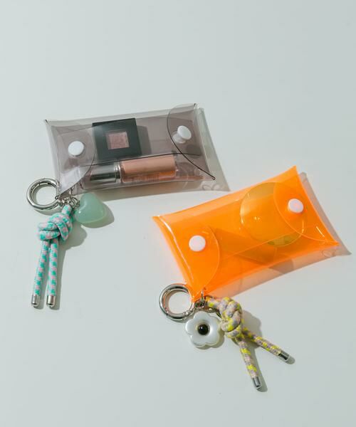 SMELLY / スメリー ポーチ | チャームセットクリアポーチ | 詳細16