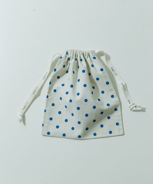 SMELLY/スメリー 『WEB/一部店舗限定』プリントキンチャクポーチ ドット S SMELLY/スメリー 『WEB/一部店舗限定』プリントキンチャクポーチ ドット S