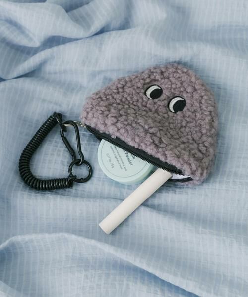 SMELLY / スメリー ポーチ | 『WEB/一部店舗限定』モコモコサンカクポーチ | 詳細20