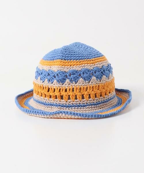 SMELLY / スメリー ハット | ボーダークロシェハット | 詳細7