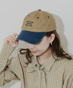 SMELLY / スメリー キャップ | バイカラーロゴキャップ