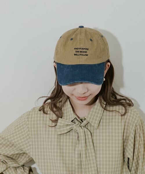 SMELLY / スメリー キャップ | バイカラーロゴキャップ | 詳細1